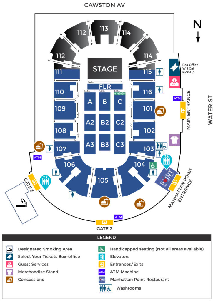 Bc Stadium Seating Map