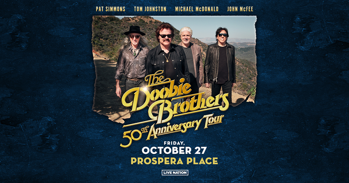 The Doobie Brothers 50th Anniversary Tour - Prospera Place